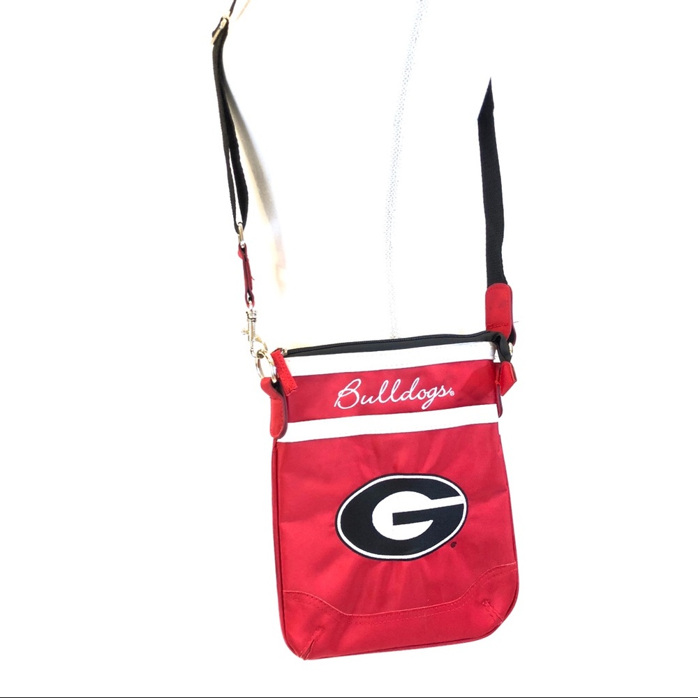 Georgia UGA Bulldog Crossbody Bag - Adjustable Strap - Gameday Ready 🏈🏀